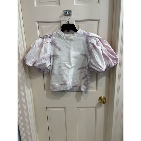 Ulla Johnson - Elliot Pullover in Thistle Tie Dye MEDIUM - Picture 2 of 8